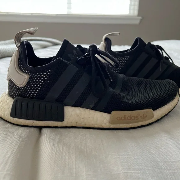 adidas gazelle silver green womens Shop Black Mens NMD R1 Lace Up Sneakers – Shoebacca main image 1
